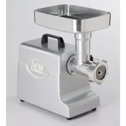 LEM Mighty Bite #8 Electric Meat Grinder With 3 Stuffing Tubes And Meat Stomper