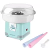 Nostalgia Retro Aqua Hard And Sugar Free Cotton Candy Maker With Cotton Candy Cones