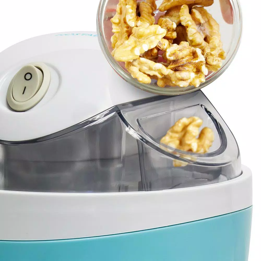 Nostalgia 0.5 Qt. Aqua Electric Ice Cream Maker - Image 3