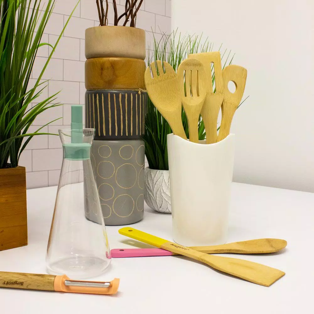 BergHOFF CooknCo Multi-Color Bamboo Utensil (Set Of 6) - Image 3