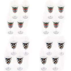 BergHOFF CookNCo 13 Oz. Acrylic Wine Glasses (Set Of 16)