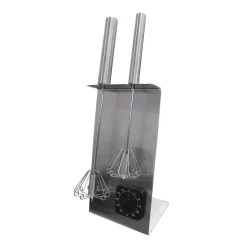 BergHOFF 2-Piece Silver Whisk Set With Free Timer