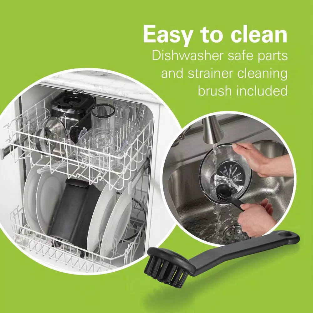 Hamilton Beach 700-Watt 30 Oz. Black And Stainless Steel Centrifugal Juice Extractor With Whole Fruit Feed Tube - Image 6