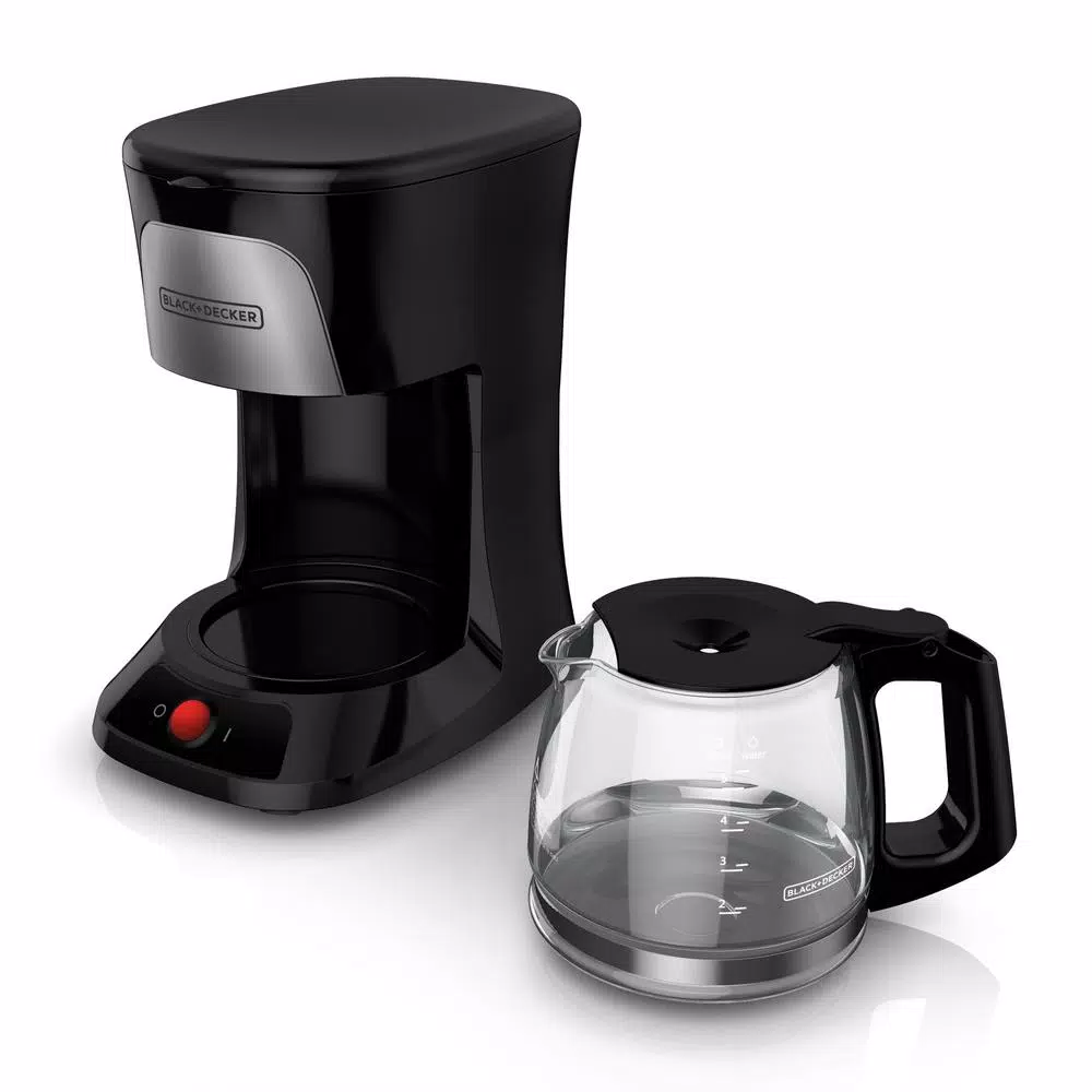 BLACK+DECKER 5-Cup Black Coffeemaker - Image 3