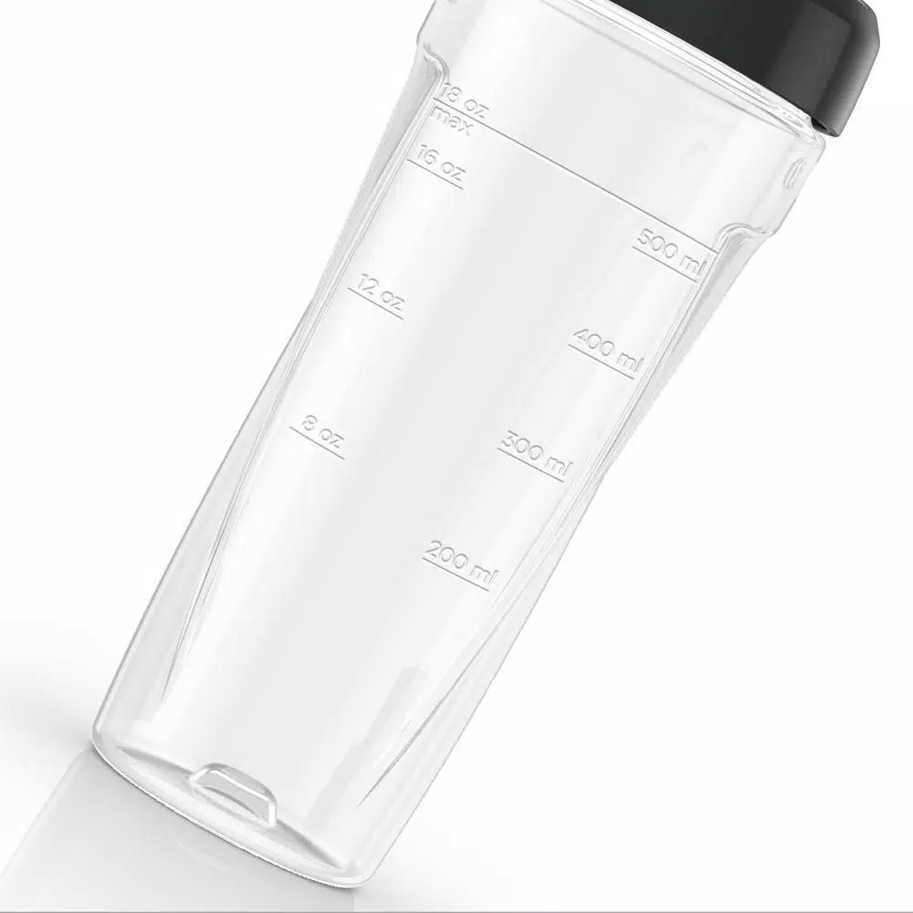 BLACK+DECKER Black BPA Free Tritan Personal Blender Jar With Travel Lid - Image 2