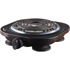 Brentwood Appliances Single Burner 28 In. Black Electric Burner