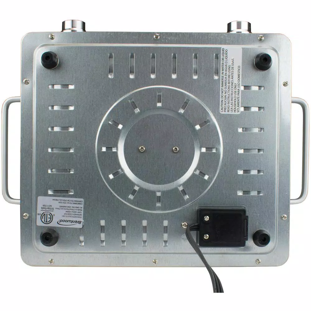 Brentwood Appliances Single Burner 28 In. Black Infrared Electric Burner - Image 4