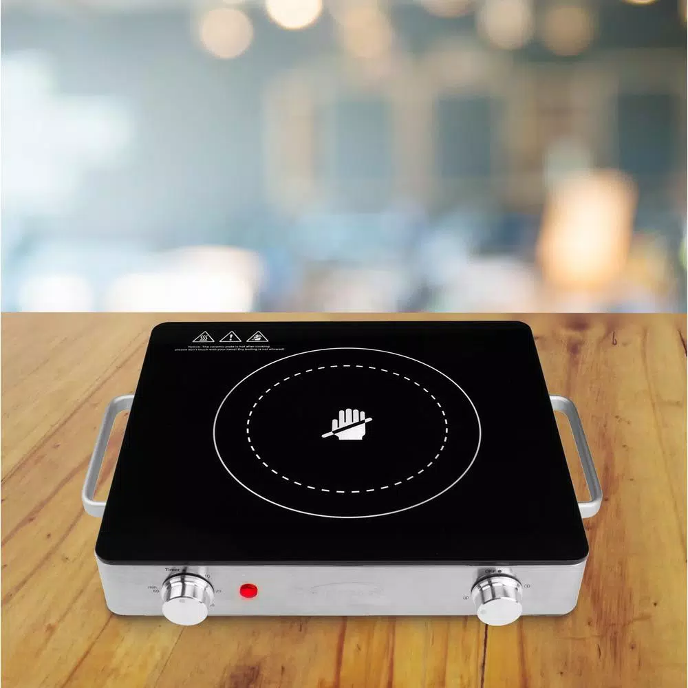 Brentwood Appliances Single Burner 28 In. Black Infrared Electric Burner - Image 10