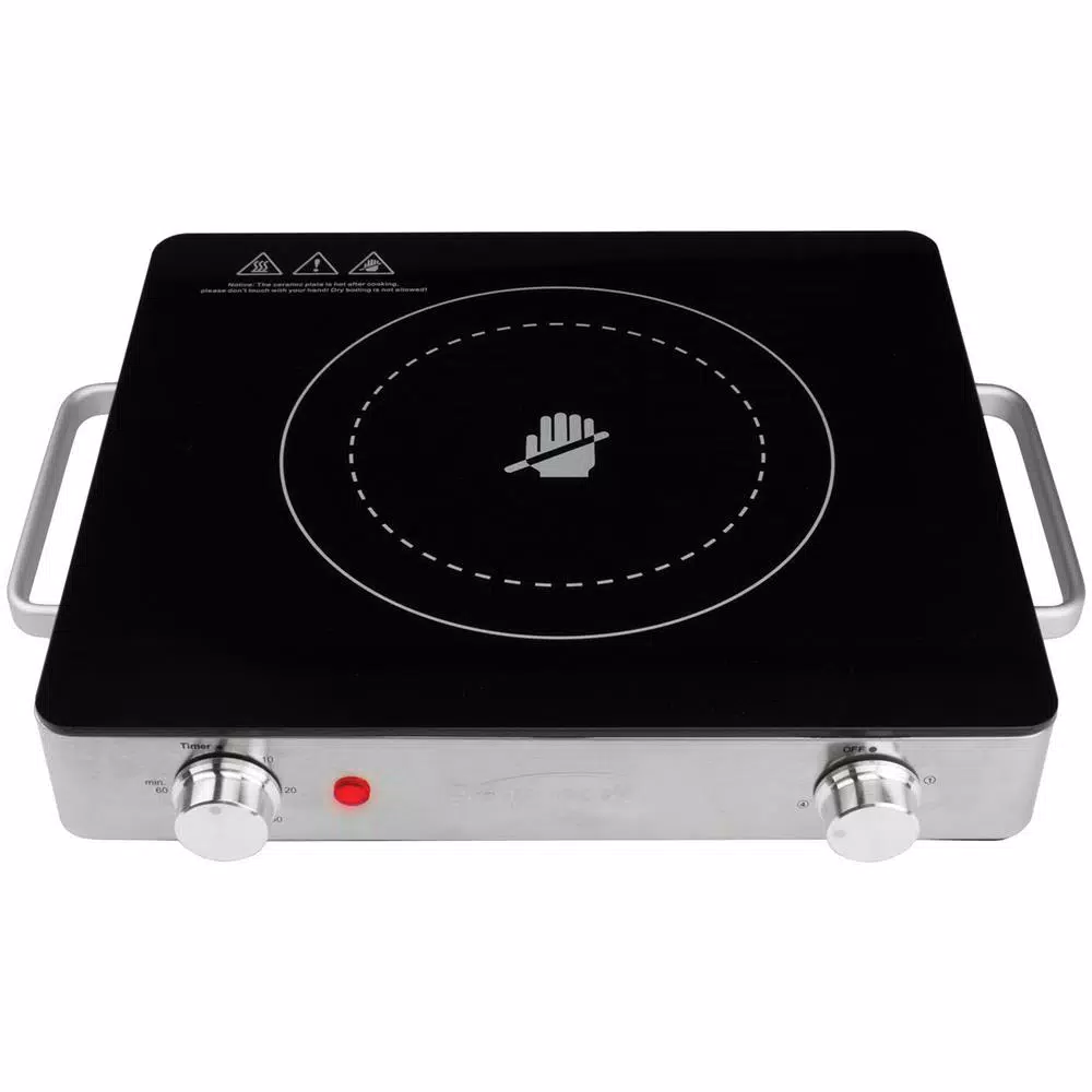 Brentwood Appliances Single Burner 28 In. Black Infrared Electric Burner - Image 5