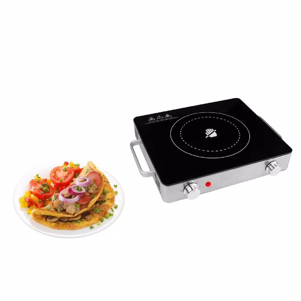 Brentwood Appliances Single Burner 28 In. Black Infrared Electric Burner - Image 9