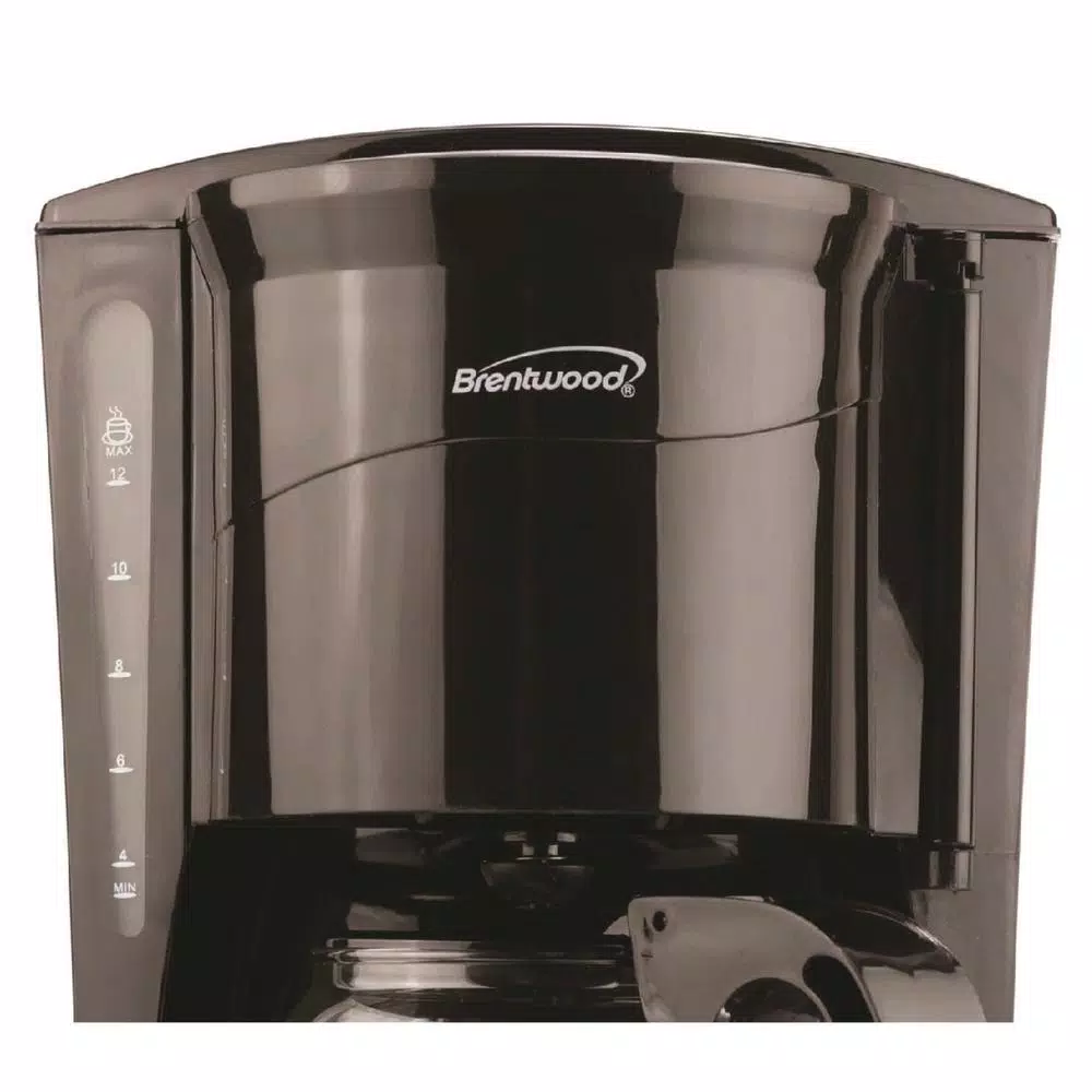 Brentwood 12-Cup Coffee Maker In Black - Image 4