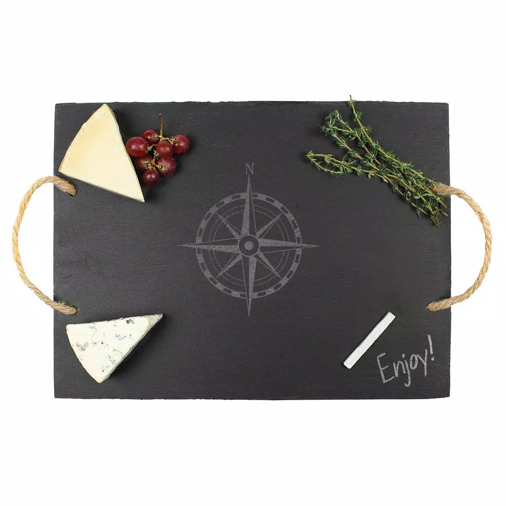 Cathy’s Concepts Compass Slate Serving Tray - Image 3