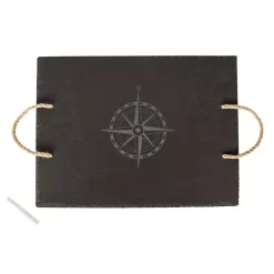 Cathy’s Concepts Compass Slate Serving Tray