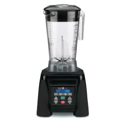 Waring Commercial Xtreme 64 Oz. 10-Speed Clear Blender Black With 3.5 HP, LCD Display And Programmable