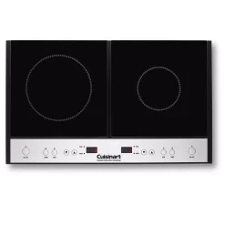 Cuisinart 2-Burner 12 In. Black Induction Hot Plate