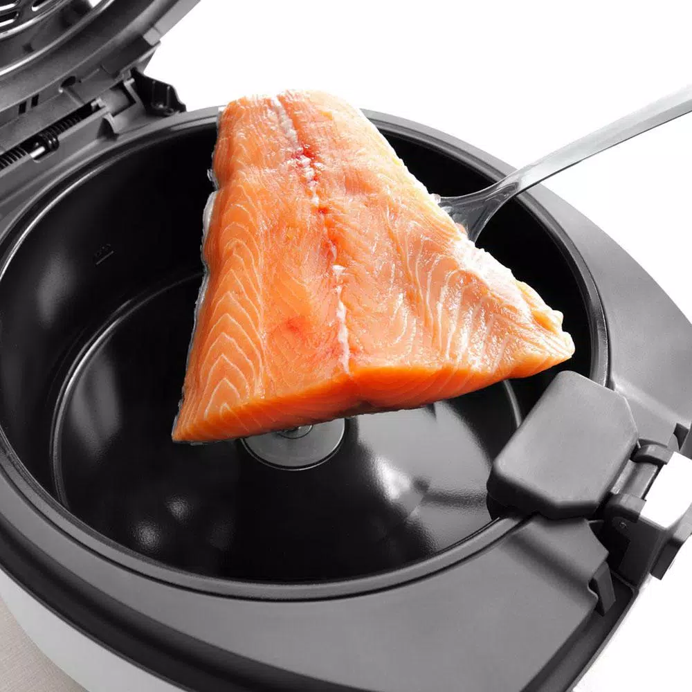 DeLonghi MultiFry FH1363 4.75 Qt. Black Electric Multi-Cooker And Air Fryer - Image 5