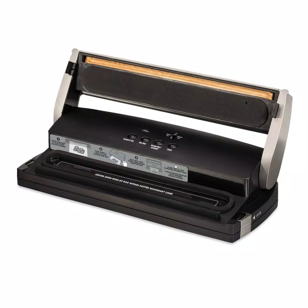 Hamilton Beach Nutrifresh Black Food Vacuum Sealer With Extended Seal - Image 3