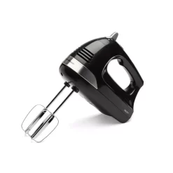 Hamilton Beach 6-Speed Black Hand Mixer With Snap-On Case