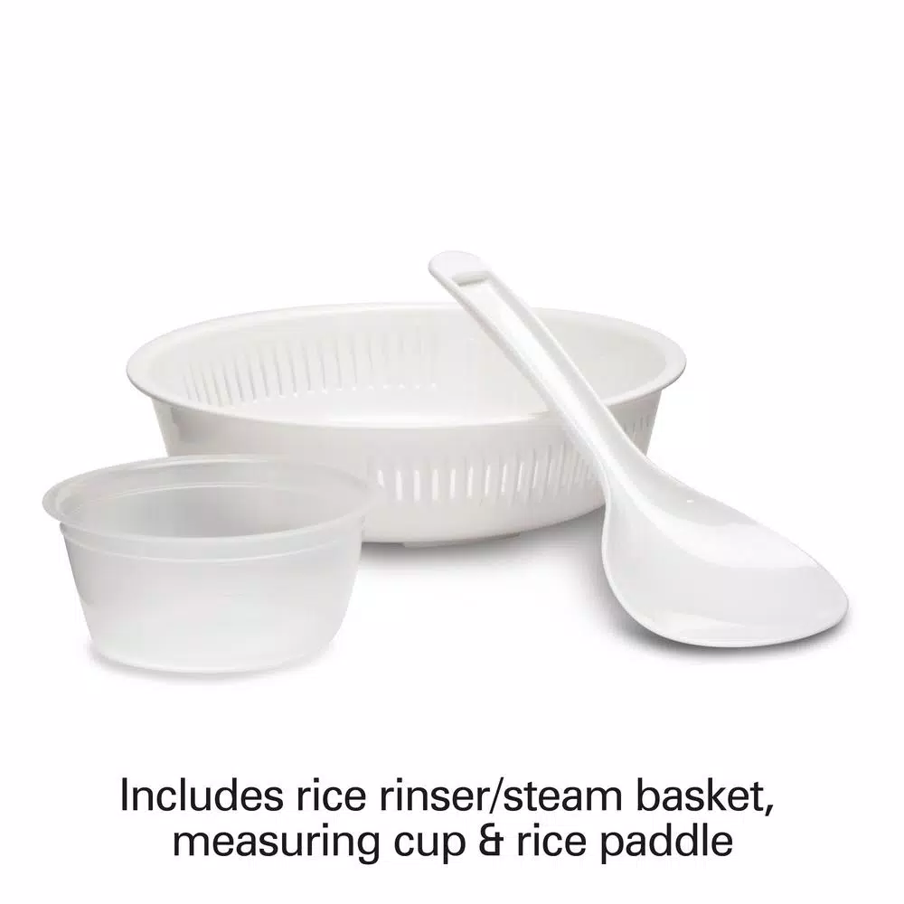 Hamilton Beach 16-Cup Black Rice Cooker - Image 2