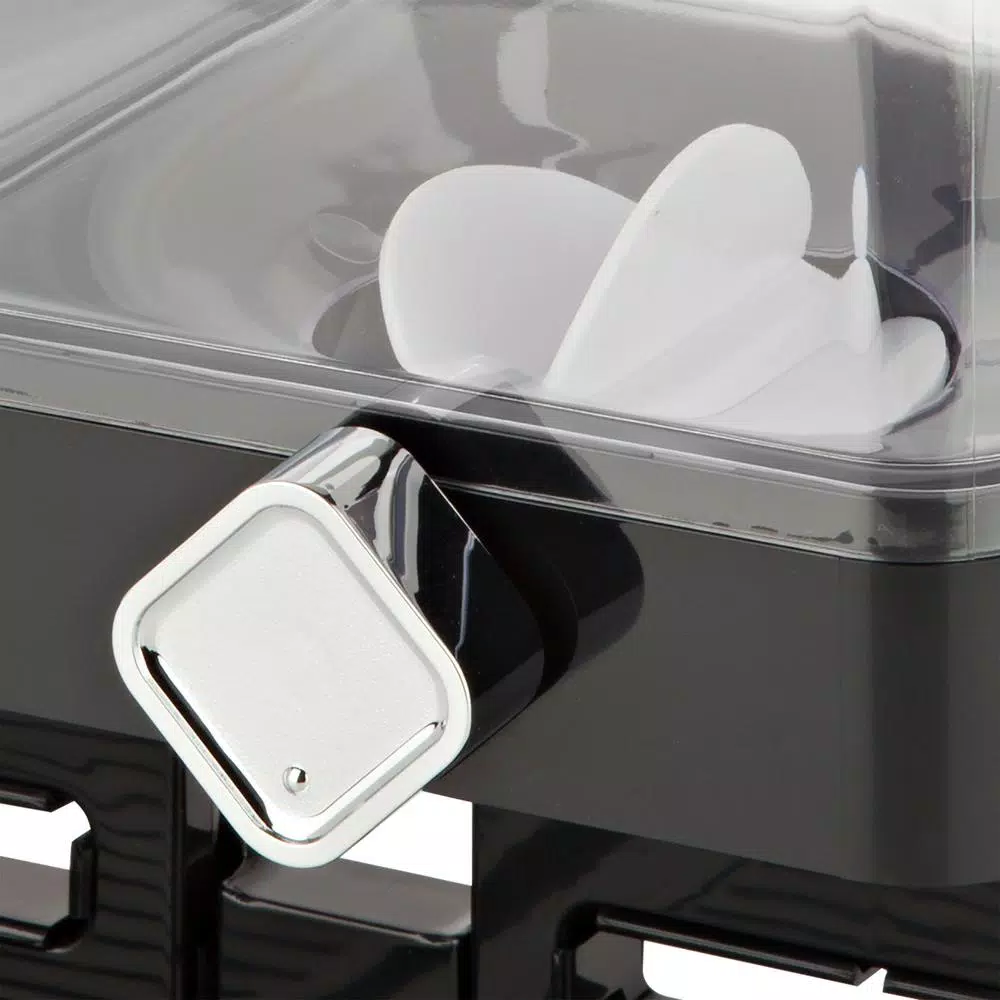 Honey-Can-Do Double Cereal Dispenser With Portion Control, Black - Image 4