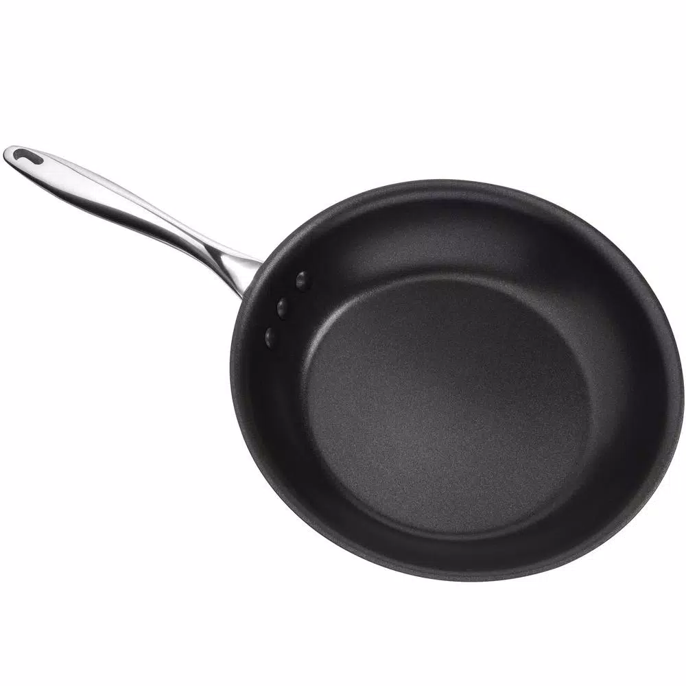 Ozeri Earth Pan ETERNA 8 In. Stainless Steel Nonstick Frying Pan In Black Interior - Image 9