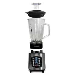 Koblenz Kitchen Magic Collection 50 Oz. 10-Speed Blending Programs Black Glass Jar Blender