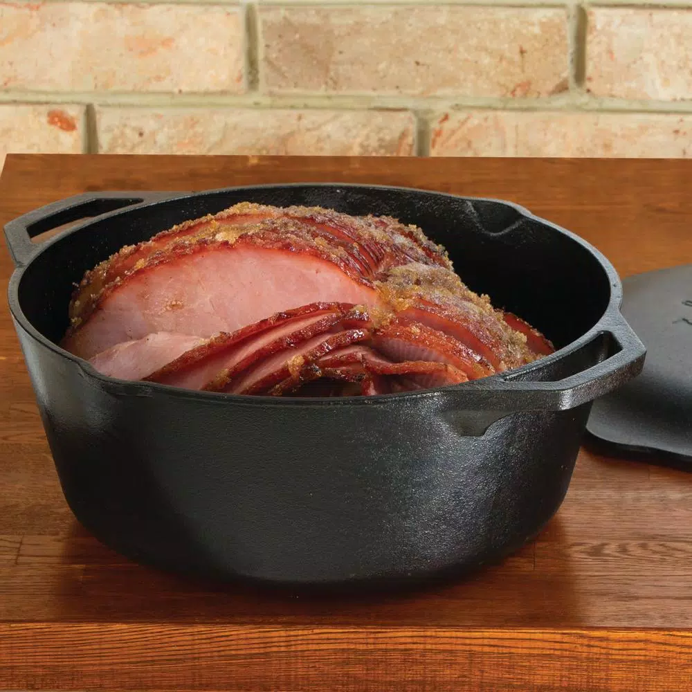 Lodge 7 Qt. Cast Iron Dutch Oven With Lid - Image 2