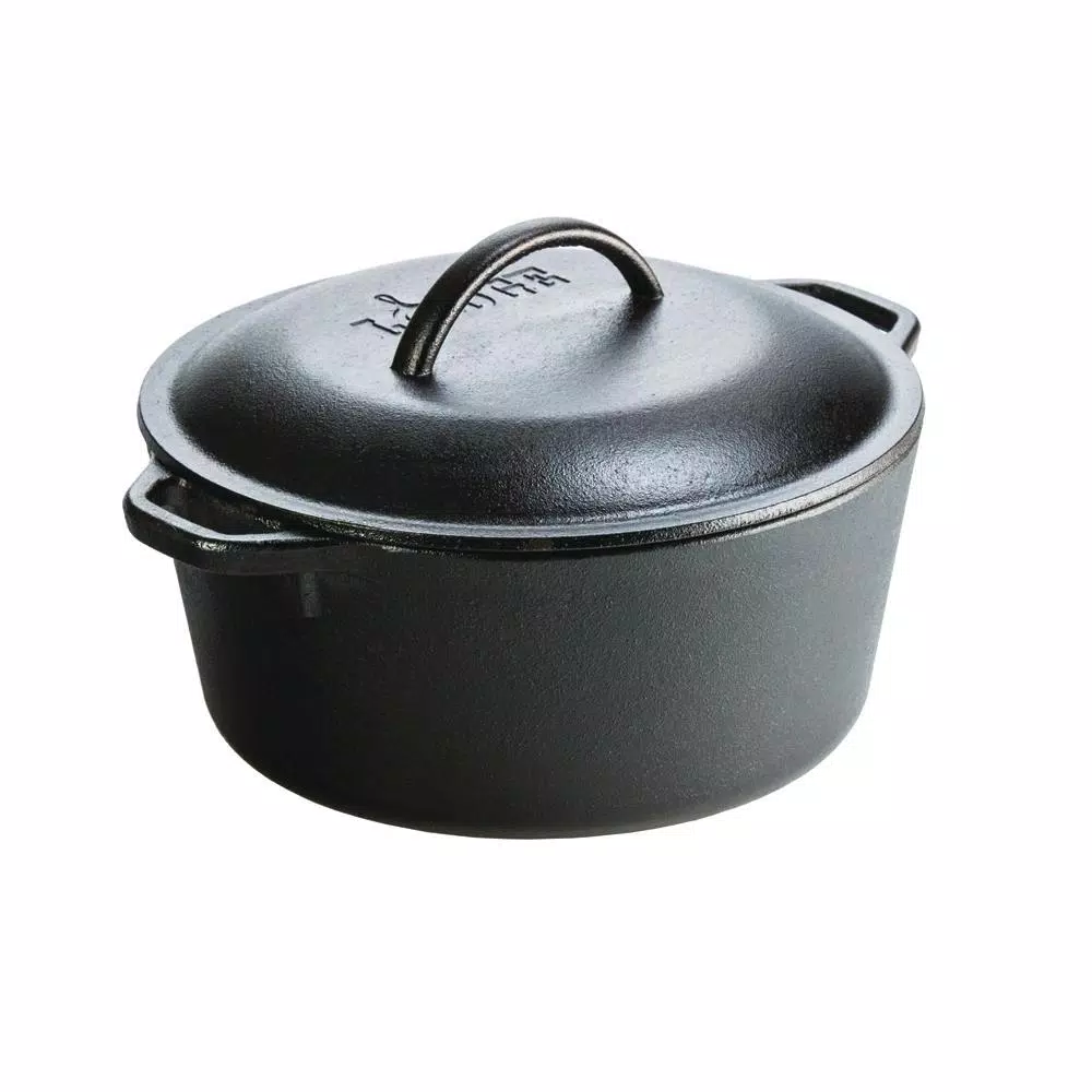 Lodge 5 Qt. Cast Iron Dutch Oven With Lid