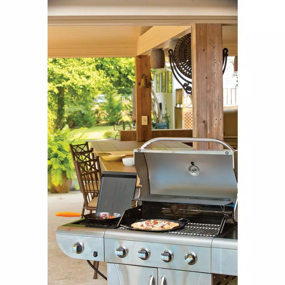 Lodge 10 In. Carbon Steel Skillet In Black - Image 5