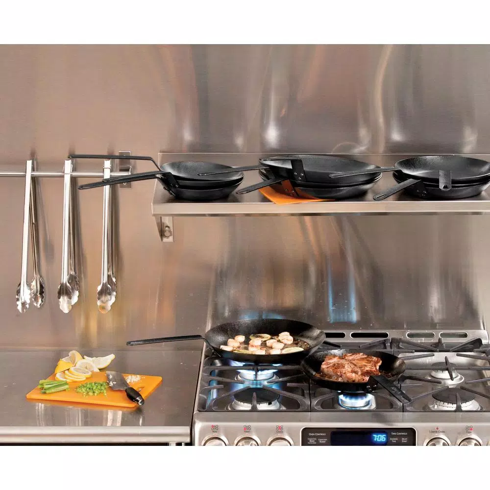 Lodge 10 In. Carbon Steel Skillet In Black - Image 10