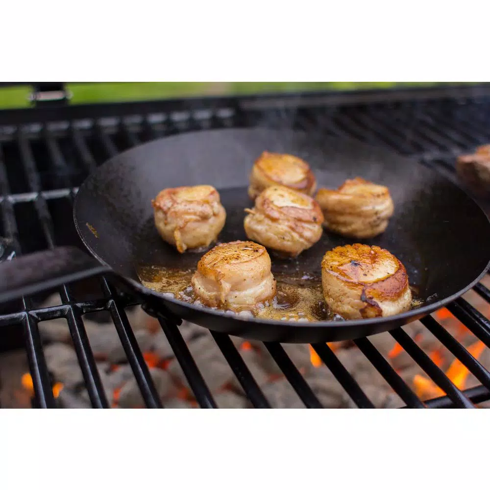 Lodge 10 In. Carbon Steel Skillet In Black - Image 8