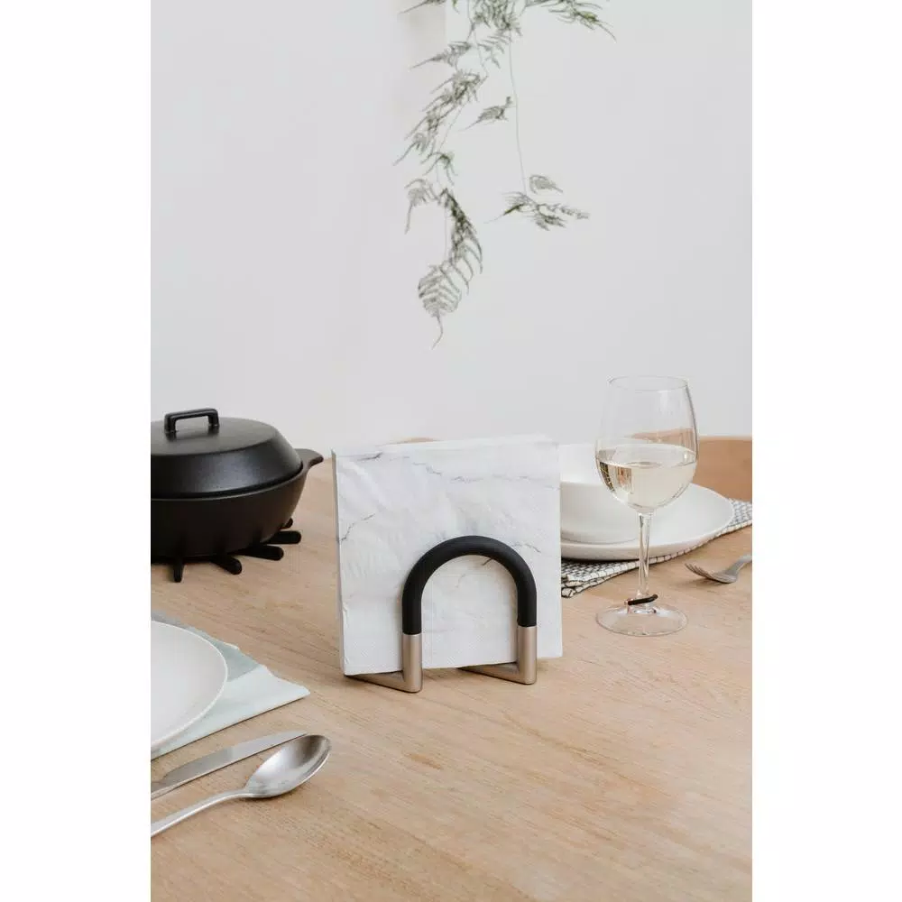 Umbra Swivel Black/ Nickel Napkin Holder - Image 5