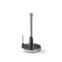 Umbra Spin Click N’ Tear Paper Towel Holder Black-Nickel