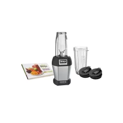 NINJA Nutri Ninja Pro 24 Oz. Single Speed Black High Speed Single Serve Blender