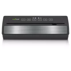 NutriChef White With Reusable Vacuum Food Bags Automatic Food Vacuum Sealer Electric Air Sealing Preserver System