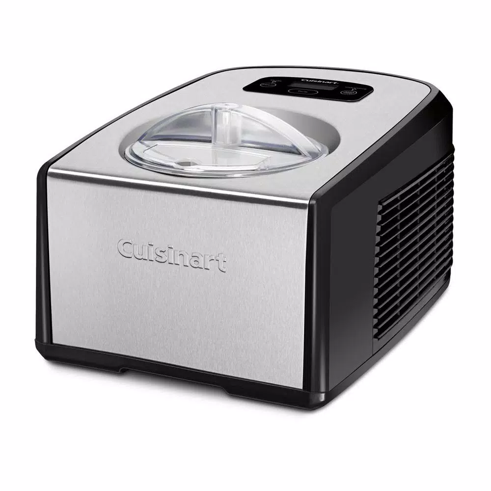 Cuisinart 1.5 Qt. Black And Silver Ice Cream Maker With Touchpad Controls - Image 4