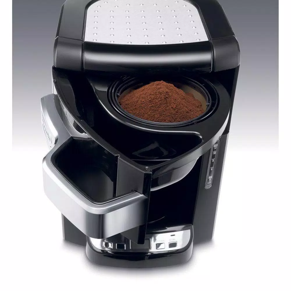 DeLonghi 10-Cup Black Stainless Steel Drip Coffee Maker With Thermal Carafe - Image 5