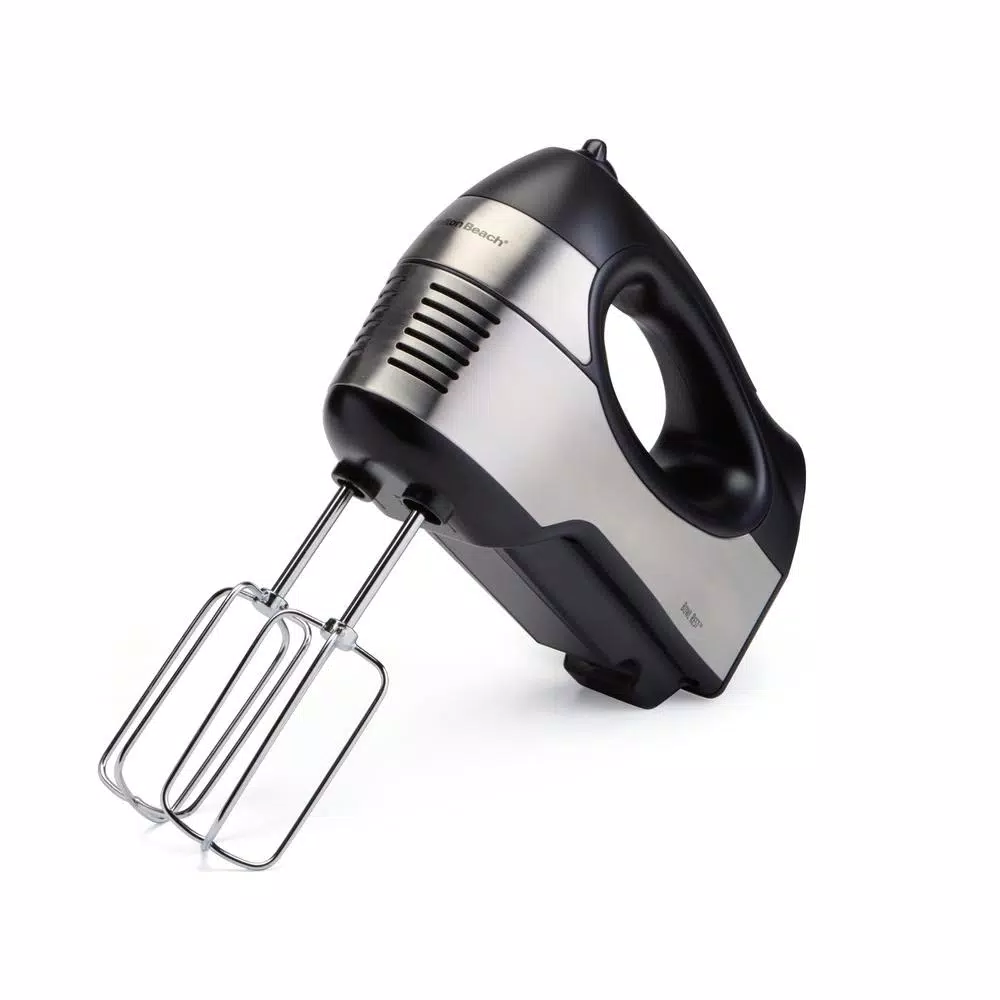 Hamilton Beach 6-Speed Black Stainless Steel Hand Mixer With QuickBurst - Image 6
