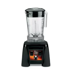 Waring Commercial Xtreme 48 Oz. 10-Speed Clear Blender Black With 3.5 HP Blender And Variable Speed Dial Controls