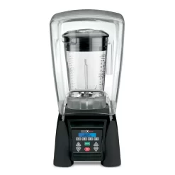 Waring Commercial Xtreme 48 Oz. 10-Speed Black Blender With 3.5 HP, LCD Display, Programmable And Sound Enclosure