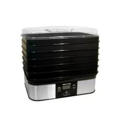 Weston 6-Tray Black Food Dehydrator With Temperature Sensor