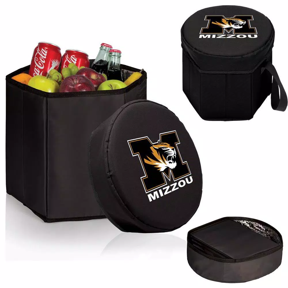 Picnic Time 12 Qt. Mizzou Tigers Black Bongo Cooler - Image 2