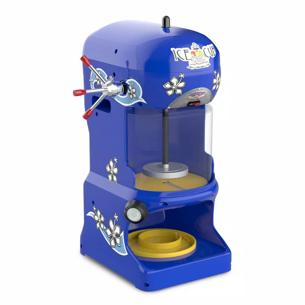 Great Northern 24 Oz. In Blue Ice Cub Shaved Ice Machine - Image 5