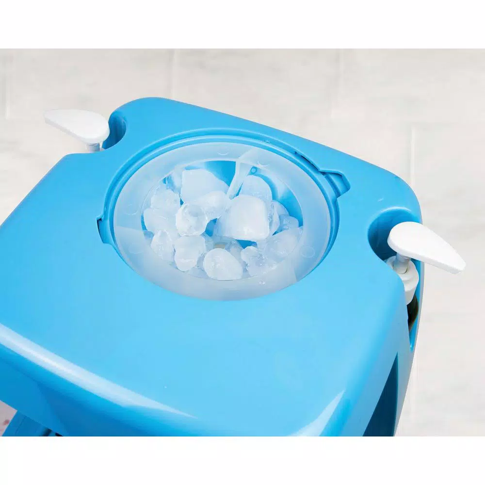 Nostalgia 240 Oz. Blue Countertop Snow Cone Machine - Image 3