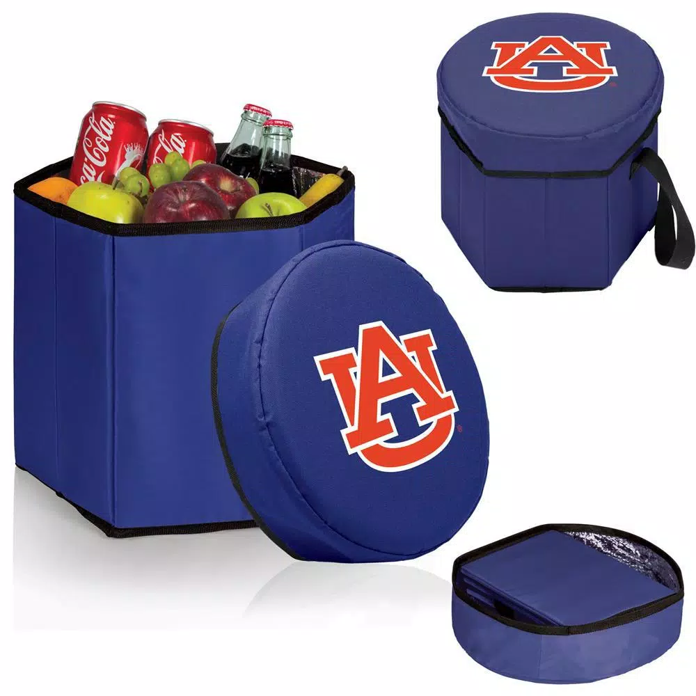 Picnic Time 12 Qt. Auburn Tigers Navy Bongo Cooler - Image 2