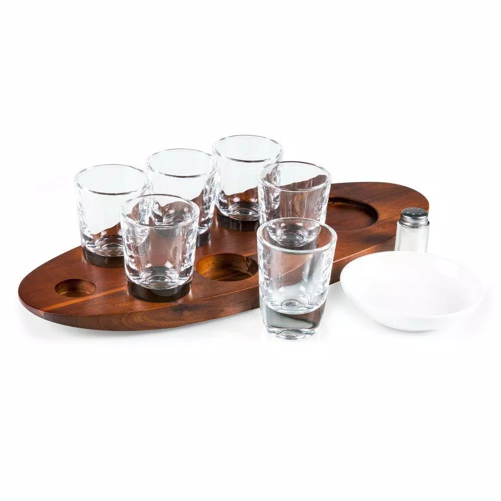Picnic Time Cantinero Shot Glass Serving Tray - Image 4