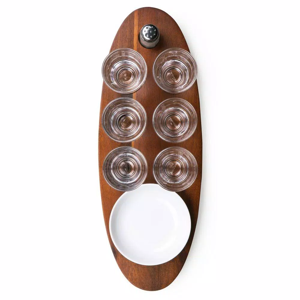 Picnic Time Cantinero Shot Glass Serving Tray - Image 3