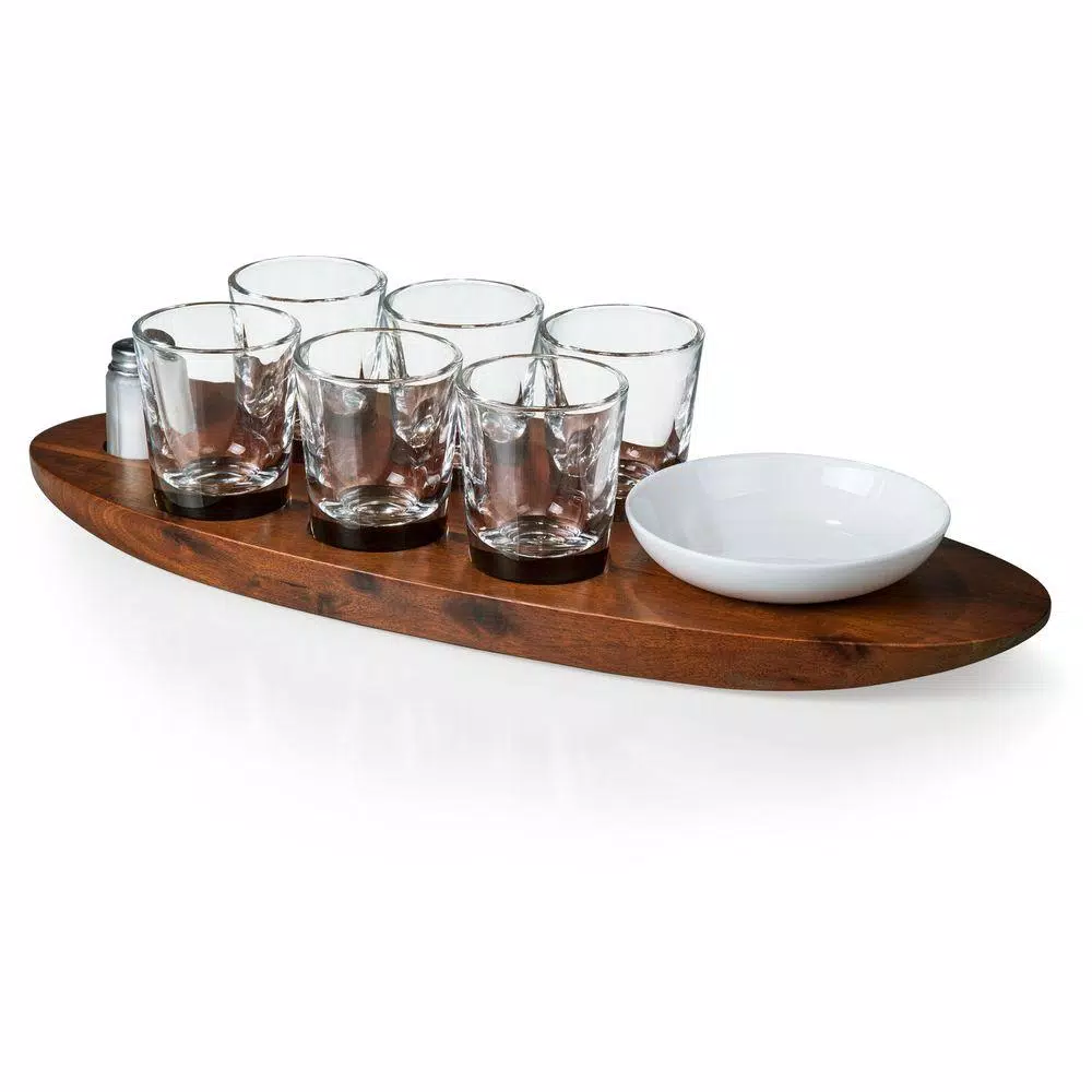 Picnic Time Cantinero Shot Glass Serving Tray - Image 2