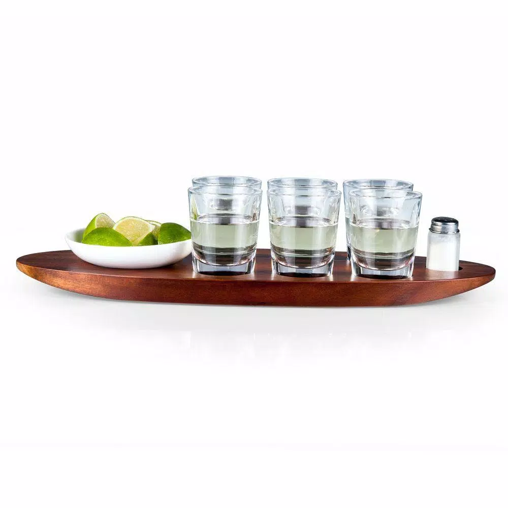 Picnic Time Cantinero Shot Glass Serving Tray - Image 6