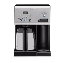 Cuisinart 10-Cup Black Stainless Steel Coffee Maker With Hot Water System